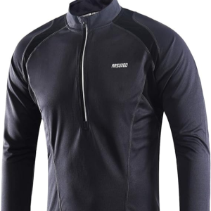 Men's Half Zipper Cycling Jerseys Long Sleeves