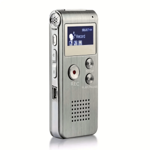 8GB Rechargeable Digital Voice Recorder & MP3 Player