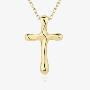 Cross Pendant 925 Sterling Silver Necklace