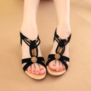 Flat Wedge Sandals