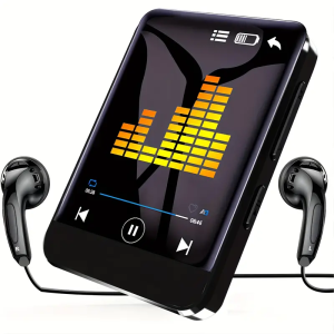 64GB Touch Screen MP3 Music Player - HD Speaker, FM Radio, Recorder, E-Book, Video Playback, Perfect