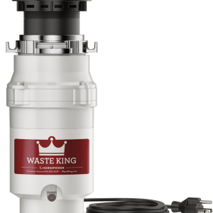 Waste King 1/3 HP Garbage Disposal with Power Cord