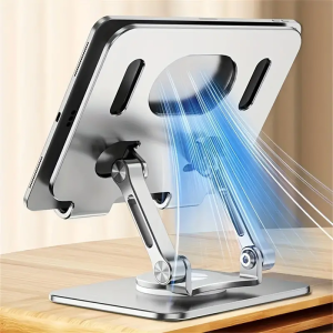 360-Degree Rotating Tablet Stand, Swivel Tablet Stand With 360 Degrees Rotating Base