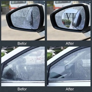 Anti-Fog Car Mirror Sticker