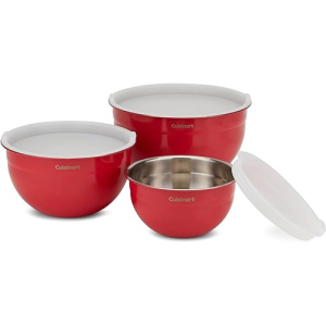 Set of 3 Stainless Steel Bowls