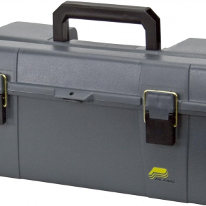 Portable Tool Box, 20-1/4 In. W, Gray