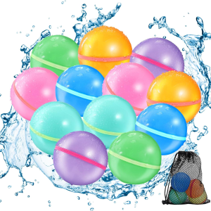 12Pcs Reusable Water Balloons