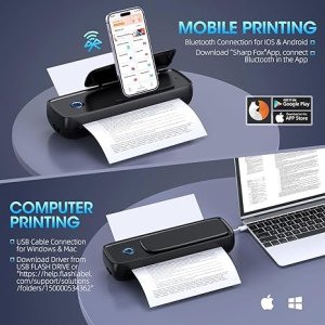 Thermal-Wireless-Bluetooth-Mini Inkless-Printer