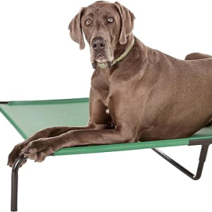 Breathable Cooling Elevated Dog Bed with Durable Metal Frame