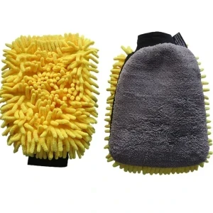 Soft Coral Wash Mitt for Car Cleaning