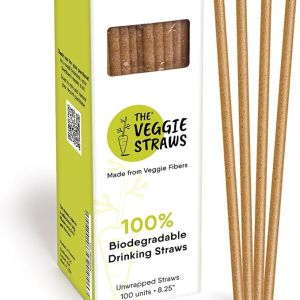 Biodegradable Straws – Made of Vegetable Fibers