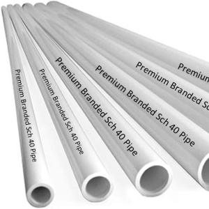 PVC Pipe Sch40 1-1/4 Inch (1.25) White Custom Length 1FT Feet