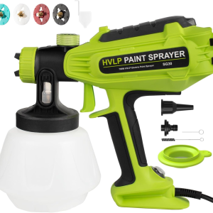 Paint Sprayer, 700W HVLP Spray Gun with Blowing Joints