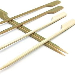 Bamboo Paddle Picks Skewers