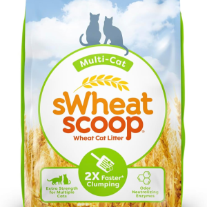 Natural Wheat Multi-Cat Litter 25 Pound Bag