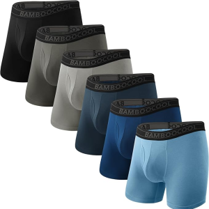 BAMBOO COOL Breathable Men's Underwear (6 pack)