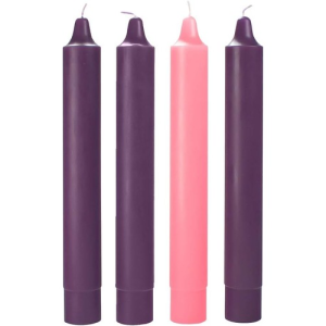 Advent Pillar Candles 12