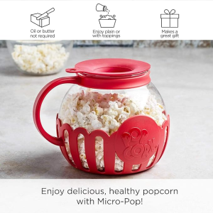 Micro-Pop Popcorn Popper with Temperature Safe Glass