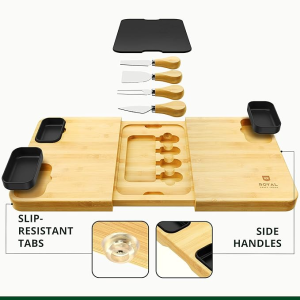 Charcuterie Board Set with Knives