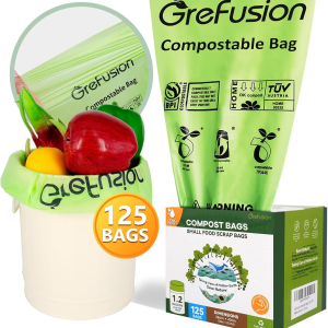 Compostable Bags for Kitchen Compost Bin