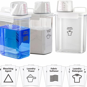 Laundry Soap Containers (3 pack)